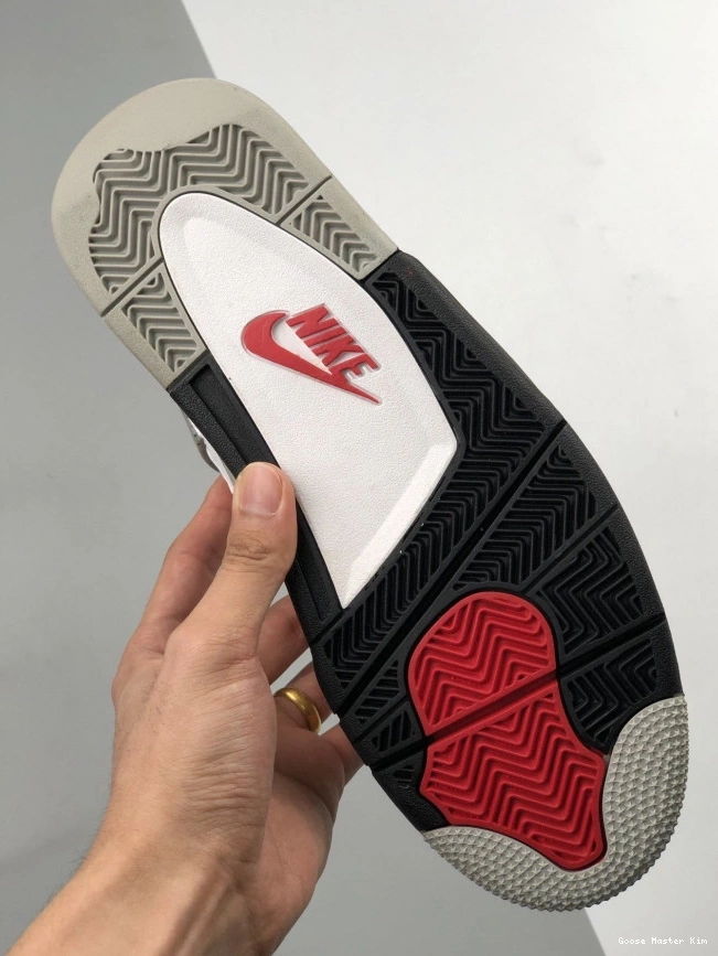 (nike) White OG 840606-192 Cement Air 4 Jordan 0722